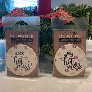 STOCKING STUFFER 🎅🏻 Car Coasters
